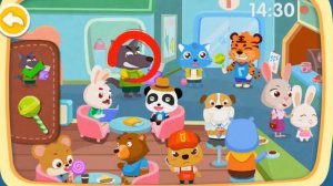 BABY PANDA'S BRAVE JOBS POLICE BabyBus Kids Game