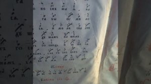 БОГ ГОСПОДЬ И ЯВИСЯ НАМ  КОНЕЦ ТРОПАРЯ И АЛЛИЛУИЯ НА ГЛАС 1 ЗНАМЕННАЯ КРЮКОВАЯ НОТАЦИЯ ПО ОБИХО