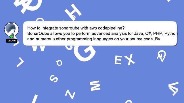 How to integrate sonarqube with aws codepipeline? смотреть онлайн