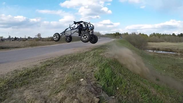 Самодельная багги. Барракуда. Сборник видео