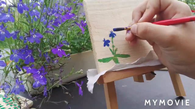 Расписываю дощечки на подарок для учителей:)#рисунки #красота #животные #басики #акварель смотреть онлайн