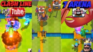 Троллинг в Clash Royale. НУБ атак тактика: Лава+ледяной маг.