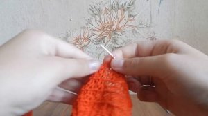 Одежда для кукол крючком. Платье"Осенние краски"