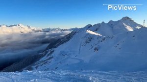 Сочи. Альпика. Горнолыжный сезон. 21 декабря 2023. Обстановка в горах. Какая погода сегодня.