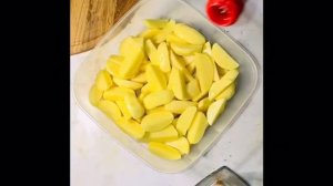 Очень вкусные! Свиные ребра с картофелем в духовке! ?