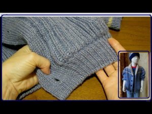 Кофта. Часть 6. Линия низа и рукав.