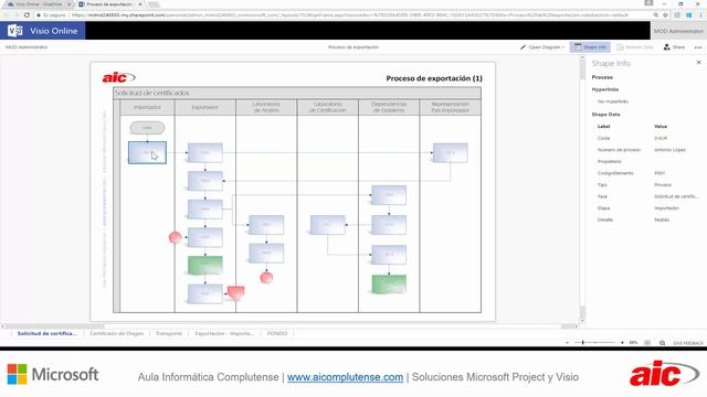Introducción a Visio Online смотреть онлайн