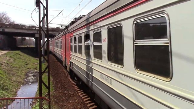 ЭД4М-0459 «Лобненский рубеж», платформа Трёхгорка