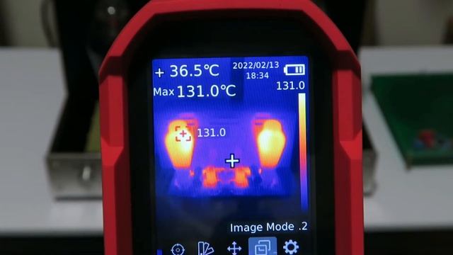 Thermal Camera vs Tube Amplifier (UNI-T UTi260B vs Elekit TU-8900) смотреть онлайн