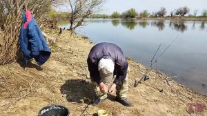 НАЧАЛО ВЕСЕННЕЙ РЫБАЛКИ В АСТРАХАНИ, ТОЛЬКО ПРОВЕРКА КЛЕВА