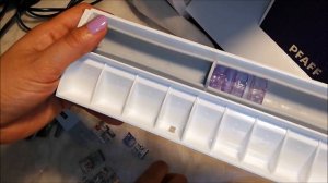 Nähmaschine  Pfaff Expression 710 . (Teil 1) ماكينة الخياطة