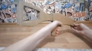 Туториал как сделать АК47 из игры Rust из картона.#раст#картон#туториал