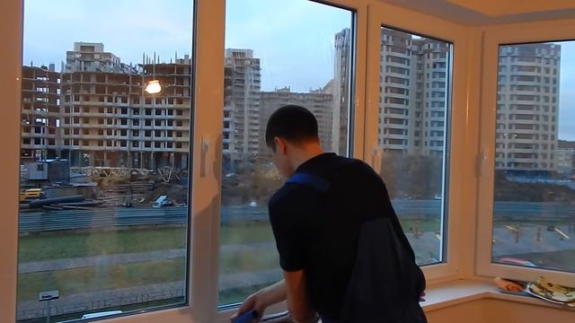 Мытьё окон клининговой компанией