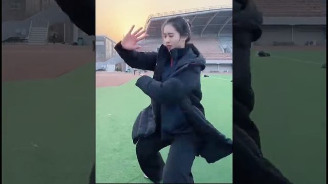 chinese kung fu girl