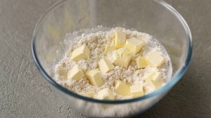 Песочный пирог с грибами и картофелем