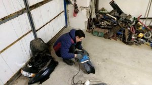 ПОДГОТОВКА ПЛАСТИКА К ПОКРАСКЕ #1|Xonda Dio 34 - 35 |