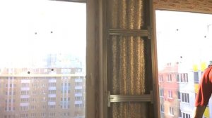 Балкон монтаж ГВЛ на каркас с пенофолом