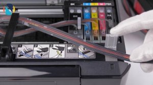 Установка СНПЧ на бесчиповое МФУ Epson XP-640