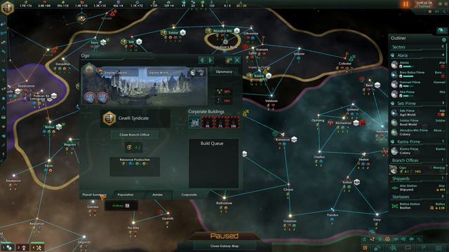 Stellaris - MegaCorp - Cevelli Syndicate 12 смотреть онлайн