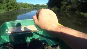 Боковой кивок,ловля карася с лодки!