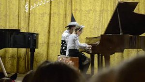 фортепианный ансамбль -  С.Соснин "Марш мышей"