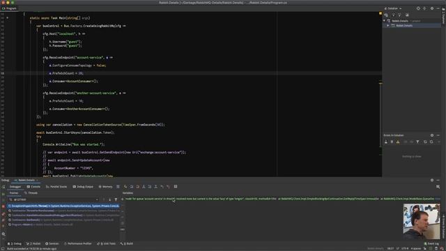 MassTransit, RabbitMQ - The Details смотреть онлайн
