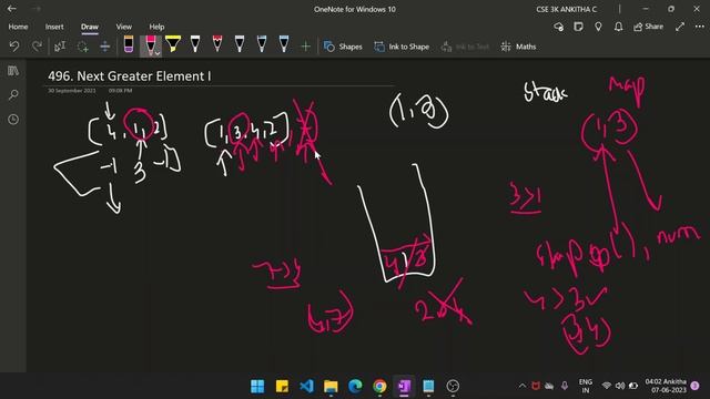 LeetCode 496 : Next Greater Element I || EASY || JAVA || Detailed Solution смотреть онлайн