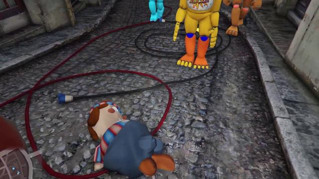 ЗАЧЕМ ТВИСТЕД ВОЛК УКРАЛ ТОЙ ЧИКУ? ГТА 5 ФНАФ МОДЫ! GTA MODS FNAF смотреть онлайн