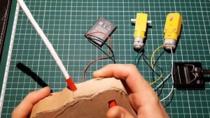 Сборка радиоуправляемого танка из картона