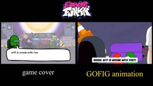 FNF Impostor “Black Betreyal” | Among Us | game x animation