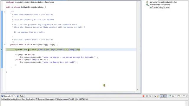 No static modifer in Main method смотреть онлайн