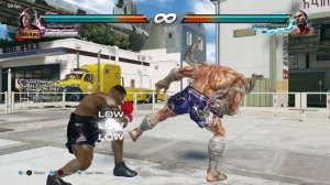 Mike Tyson in Tekken..