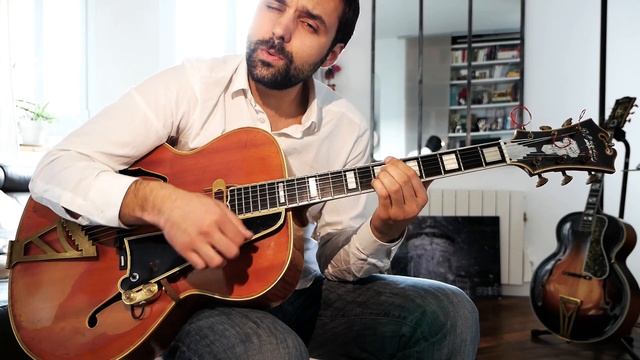 Acoustic Standards #32 "Deep in a dream" on a D'angelico Excel 1942 archtop guitar смотреть онлайн