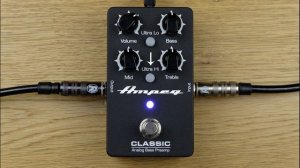 Ampeg Classic Analog Bass Preamp + Fender Precision Steve Harris
