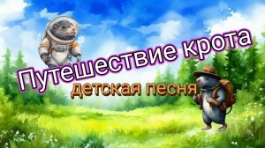 Путешествие крота (детская песня)