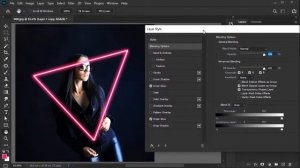 Neon Glow Effect Tutorial | Neon Light Effect Photoshop Tutorial