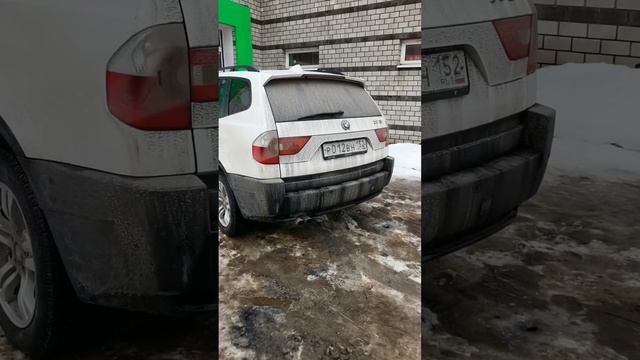 Водородная очистка двигателя BMW X3