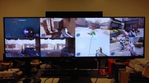 Halo Infinite 8 Player Splitscreen On One Monitor