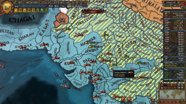 Europa Universalis 4 - Rule Britannia: Jianzhou/Manchu/Qing #25 смотреть онлайн