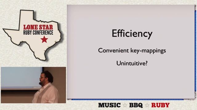 Lone Star Ruby Conference 2010 - The Philosophy of VIM смотреть онлайн