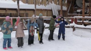 Хлыновская застава. Праздник в Порошино. 3"Б" класс. Вятская гуманитарная гимназия.