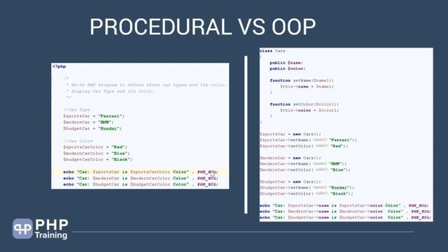 Introduction to Object-Oriented Programming in PHP | PHP Tutorial #1