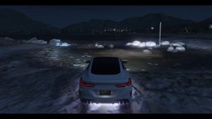 BMW M8 по ночному Лос-Cантосу