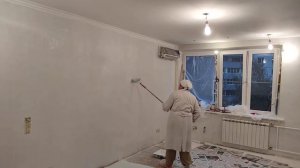 Белый грунт под обои