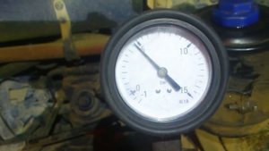 Диагностика давления низкого контура грузового автомобиля Шакман