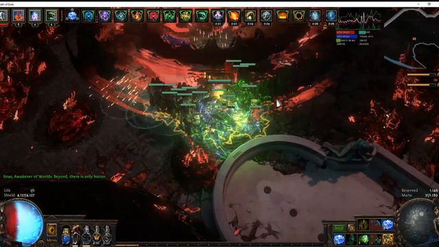 Path of exile - Kill Sirius 9 - CI Spectre Necro build смотреть онлайн