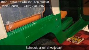 1968 Toyota FJ Cruiser  for sale in Dania Beach, FL 33004 at