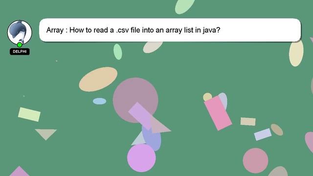 Array : How to read a .csv file into an array list in java? смотреть онлайн