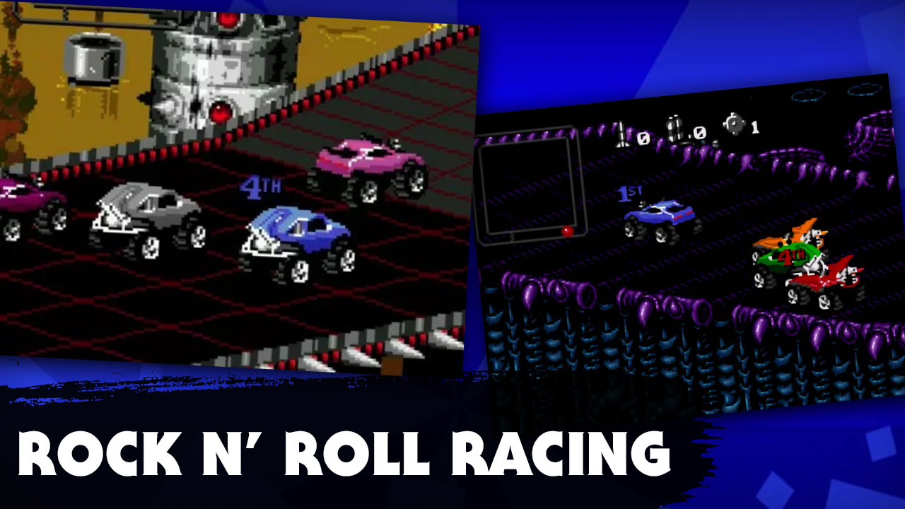 5 интересных фактов об игре Rock n Roll racing на приставке Sega Mega Drive 2
