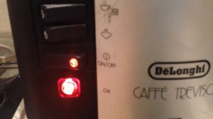 Delonghi Bar 14 Café Treviso – работа парогенератора и бойлера.